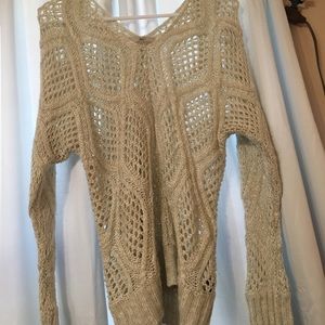 Creme sweater!